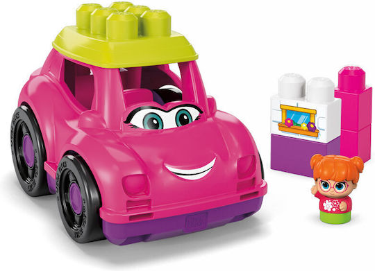 Mega Bloks Конструктори Catie Cabriolet за 1+ Години 6 Бройки