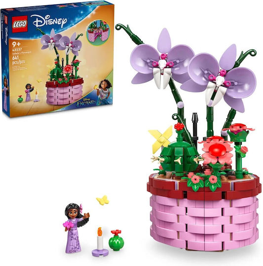 LEGO Disney Ghiveciul cu Flori al Isabelei pentru 9+ Ani 641 Bucăți
