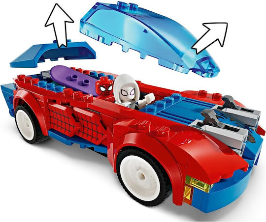 LEGO Spider-Man Spider-man Race Car & Venom Green Goblin for Ages 7+ 227 Pieces