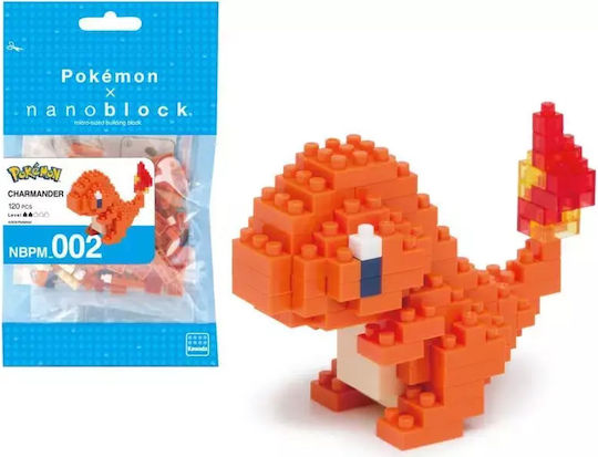Nanoblock Cuburi De Construit Charmander Pentru 12+ Ani 120 Bucăți