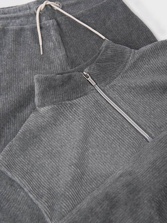 Kids Sweatpants Set Grey 2pcs