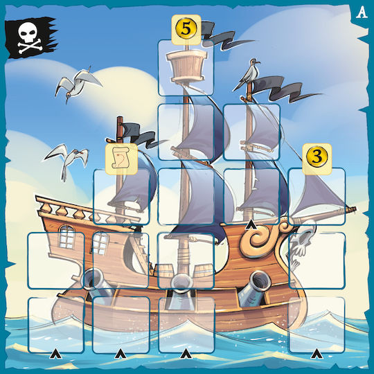 Настолна игра Captain Flip за 2-5 играчи 8+ години (EN) PlayPunk