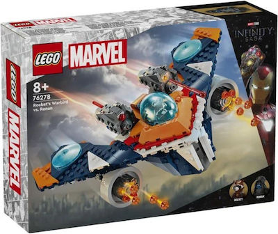 Lego Super Heroes Rocket's Warbird Vs. Ronan για 8+ ετών