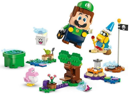 LEGO Super Mario Adventures with Interactive Lego Luigi for Ages 6+ 210 Pieces
