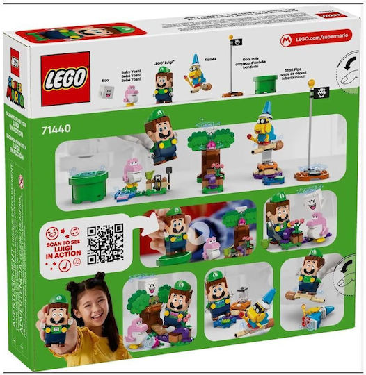 LEGO Super Mario Adventures with Interactive Lego Luigi for Ages 6+ 210 Pieces
