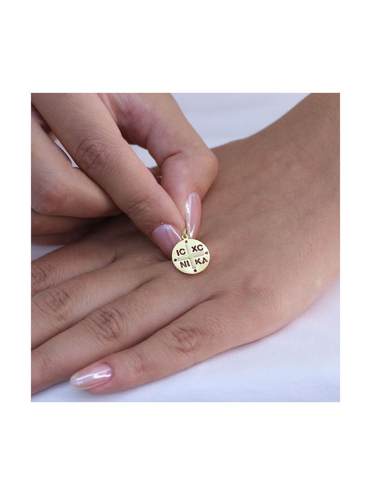 Pandantiv Talisman pentru copii Constantinato din Aur 14K P-61513