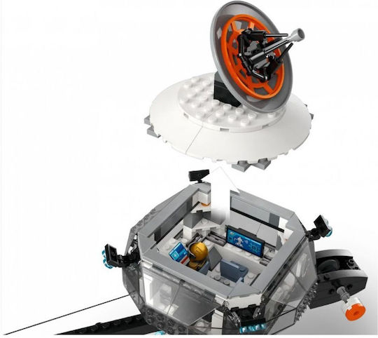 LEGO City Space Base și Rampă de Lansare Rachetă pentru 8+ Ani 1422 Bucăți