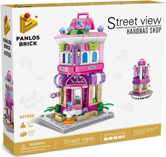 Τουβλάκια Street View Handbag Shop για 6+ Ετών 266τμχ
