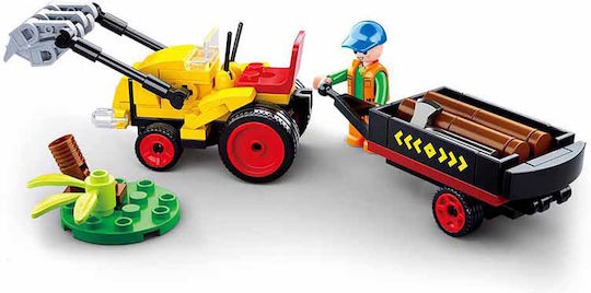 Sluban Building Blocks Tractor For 6+ Years 110 Pieces