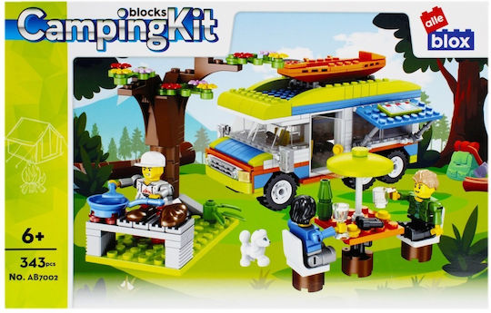Alleblox Τουβλάκια Champing Kit για 6+ Ετών 343τμχ