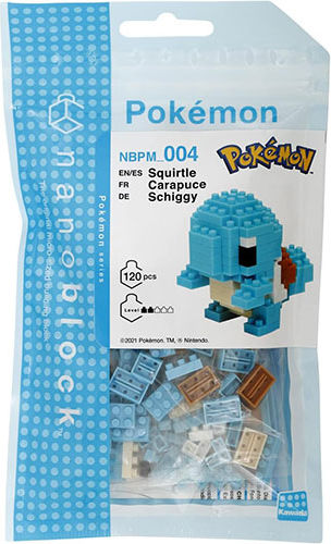 Nanoblock Τουβλάκια Squirtle για 12+ Ετών 120τμχ