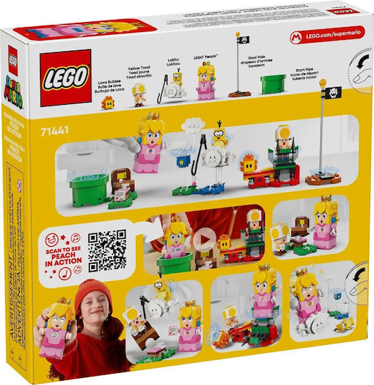 LEGO Super Mario Adventures with Interactive Lego Peach για 6+ Ετών 208τμχ