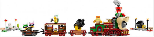 LEGO Super Mario The Bowser Express Train for Ages 9+ 1392 Pieces