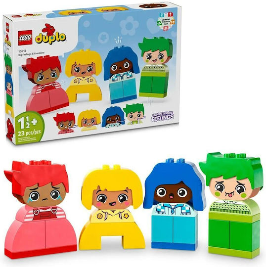 LEGO Duplo Big Feelings & Emotions Pentru 1.5+ Ani 23 Bucăți