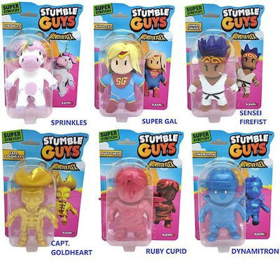 Just Toys Miniature Toy Monsterflex Stumble Guys (Various Designs/Assortments of Designs) 1pc