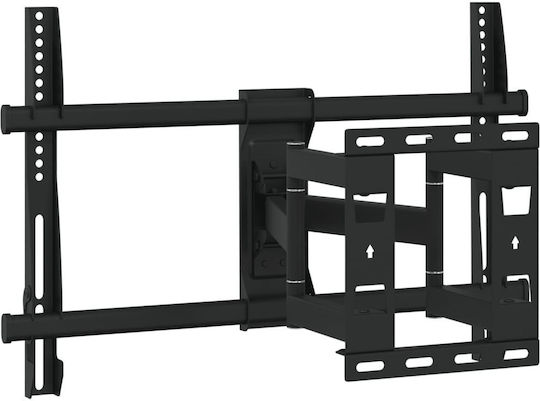 vidaXL 379573 Wandhalterung für Fernseher mit Arm Schwarz