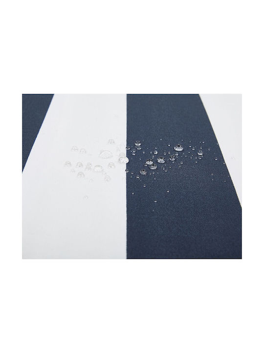 Beliani Garden Chair Cushion Blue and White