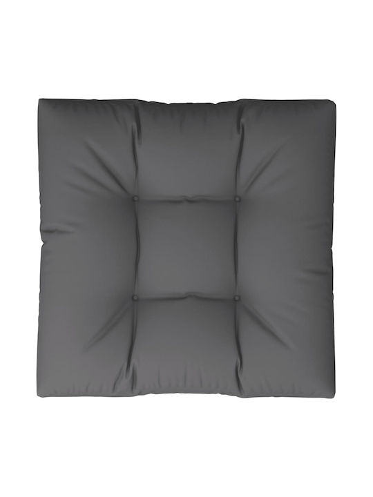vidaXL Waterproof Bench Cushion for Palette 70x70cm Gray