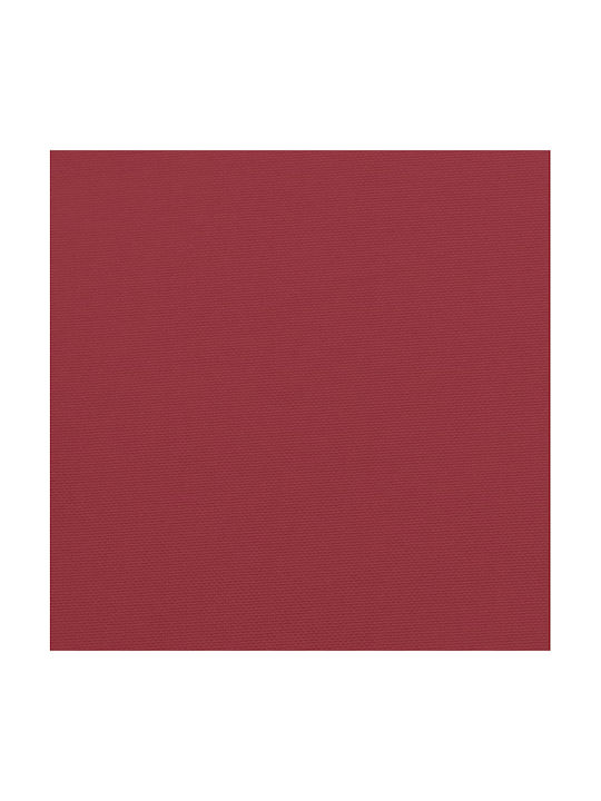 vidaXL Pernă De Bancă De Grădină Burgundy 120x50 Cm