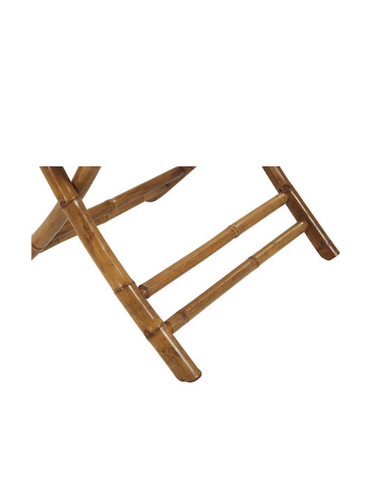 Masa Masa de lounge pentru spații exterioare mici de bambus 70x70x73buc