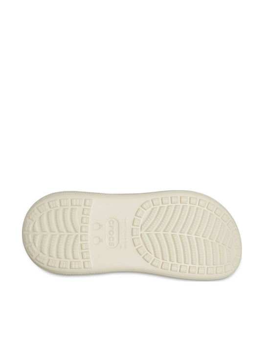 Crocs Classic Crush Ανατομικά Σαμπό Μπεζ