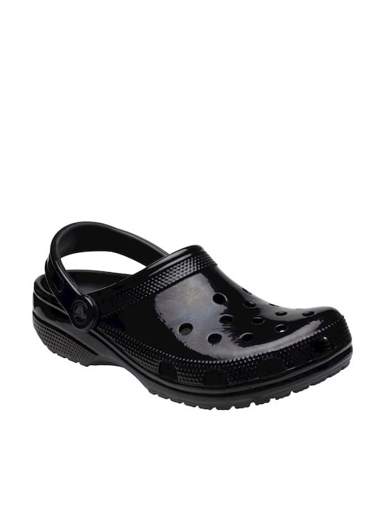 Crocs Classic Σαμπό Μαύρα