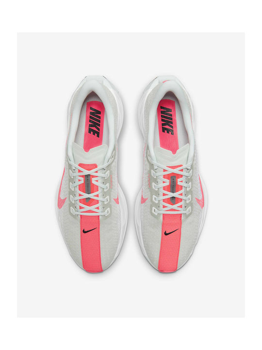 Pegasus Plus Sport Shoes Running Barely Grey / White / Black / Hot Punch