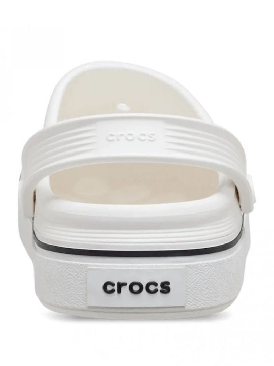 Crocs Off Court Σαμπό Λευκά