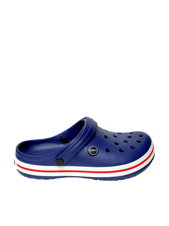 Cubanitas 11/004 Herren Clogs Blau
