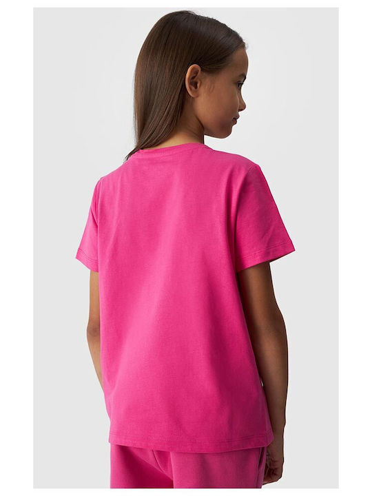 4F Kids Blouse Short Sleeve Fuchsia