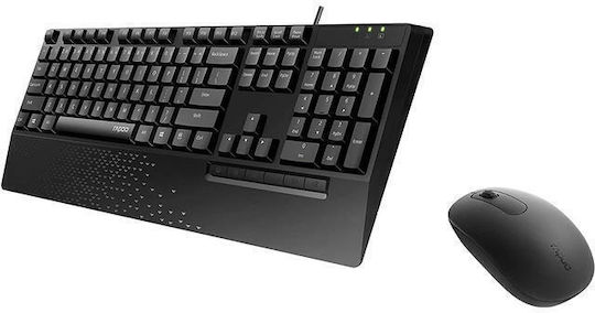 Rapoo NX2000 Tastatur & Maus Set Englisch US