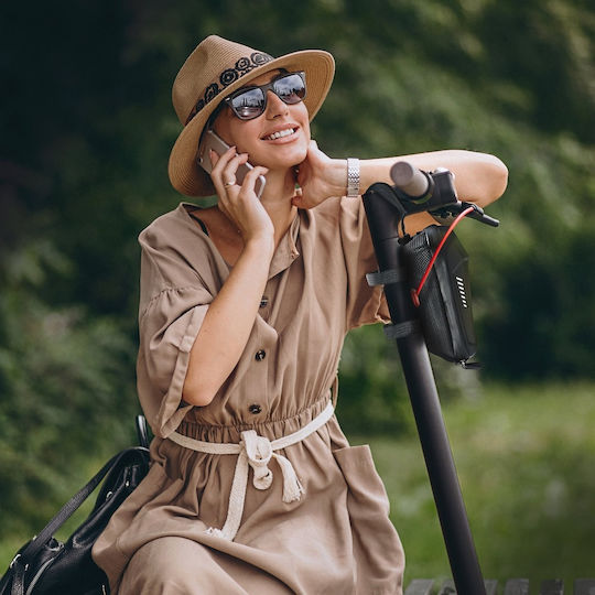 Partner Tele Wildman Scooter Holder Waterproof Bag 3L Чанта за Електрически скутери в Черен Цвят WSH3L