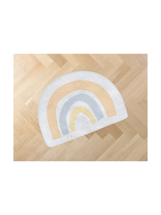 Kikka Boo Kids Synthetic Rug Stripy Friends 61x85cm