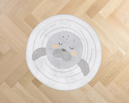 Kikka Boo Seally Me Kinder Teppich Gray 83x85cm