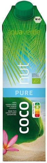 Aqua Verde Био Сок Καρύδα 1000мл 1pcs