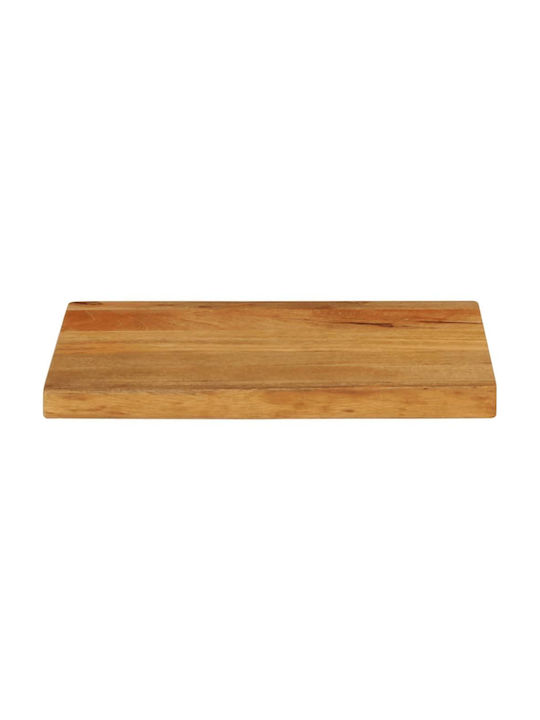 vidaXL Rectangular Table Surface made of Solid Wood Brown 40x30x3.8cm 370570 1pcs