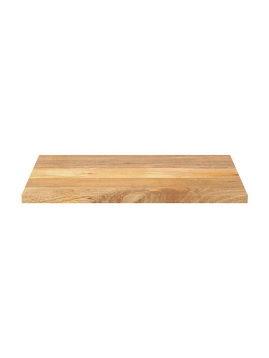 vidaXL Rechteckig Tischoberfläche aus Massivholz Mango 70x50x3.8cm 371523 1Stück