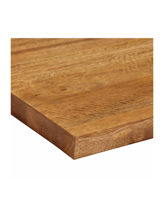 vidaXL Rectangular Table Surface made of Solid Wood Mango 100x30x2.5cm 371568 1pcs