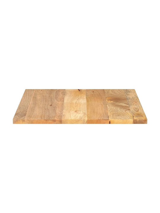 vidaXL Square Table Surface made of Solid Wood Mango 70x70x3.8cm 371539 1pcs