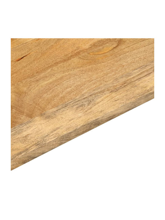 vidaXL Square Table Surface made of Solid Wood Mango 80x80x3.8cm 371545 1pcs