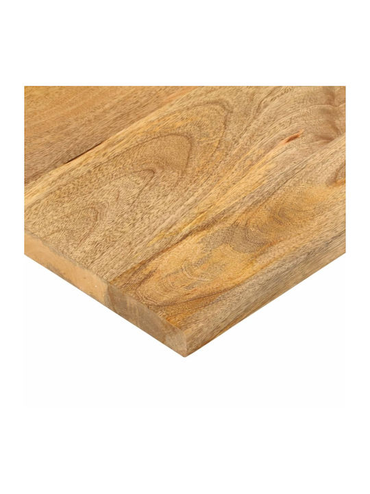 vidaXL Правоъгълена Повърхност на масата Масивно дърво Mango 70x60x2.5см 371467 1бр