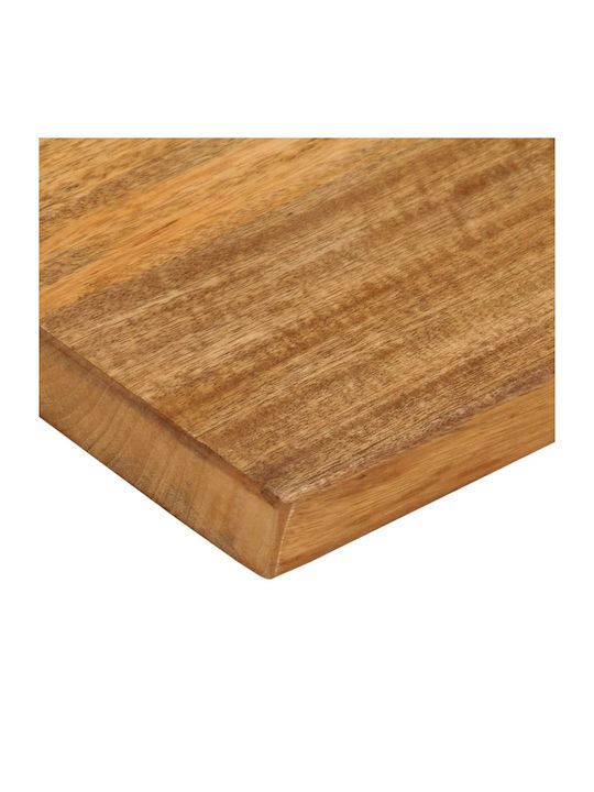 vidaXL Rectangular Table Surface made of Solid Wood Mango 50x20x3.8cm 370559 1pcs