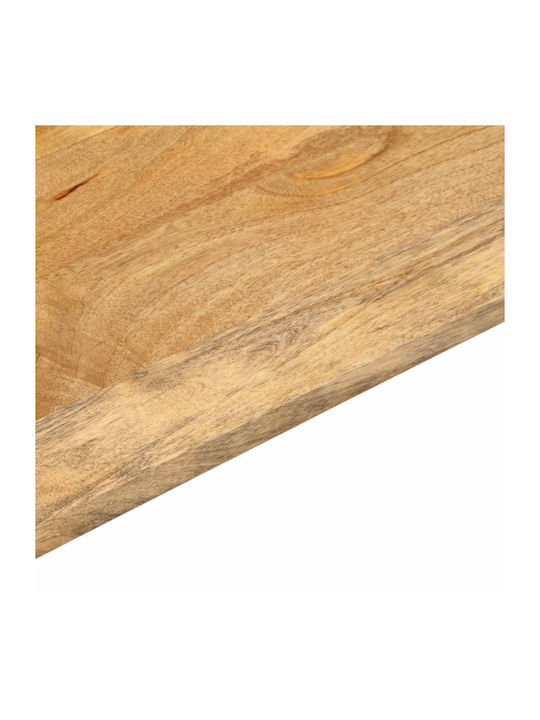 vidaXL Правоъгълена Повърхност на масата Масивно дърво Mango 70x60x2.5см 371467 1бр