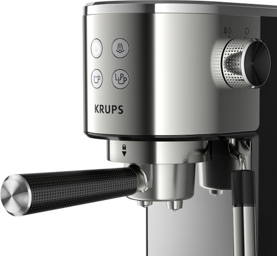Krups Virtuoso Espressomaschine 1400W Druck 15bar Schwarz