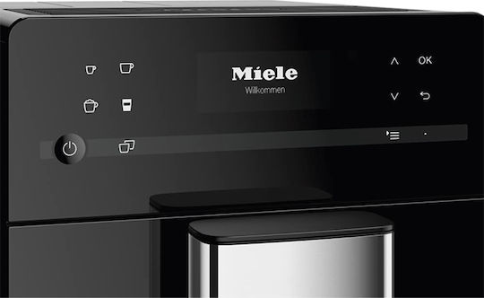 Miele CM 5310 Автоматична Еспресо Кафемашина 1500W Налягане 15bar с Мелачка Черна CM 5310