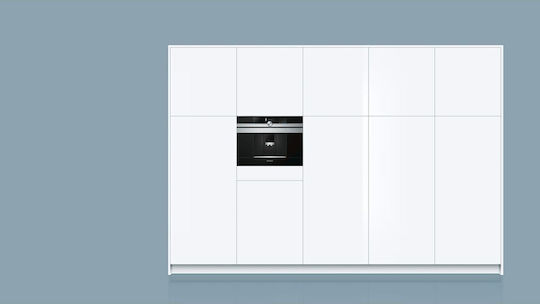 Siemens Вградена 1600W Налягане 19бар с мелачка Черна CT636LES1