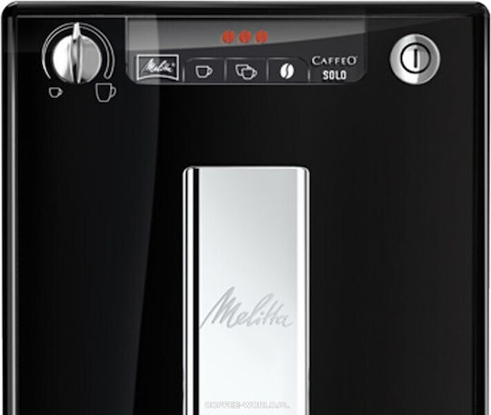 Melitta Caffeo Passione OT F53/1-102 Automatic Espresso Machine 1450W Pressure 15bar for Cappuccino with Grinder Black