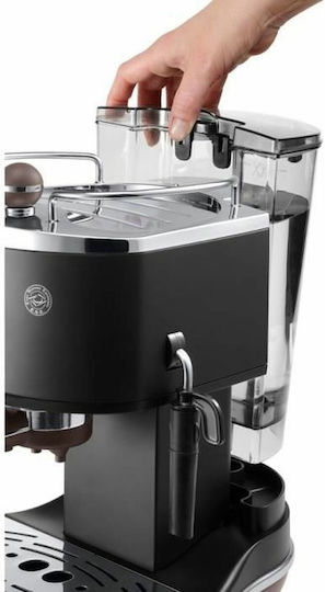 De'Longhi Icona Vintage 1100W Налягане 15бар Черна