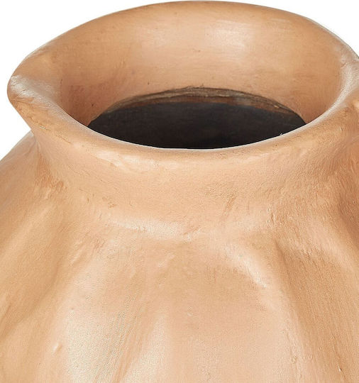 Beliani Keramikvase Orange