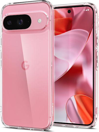 Spigen Ultra Hybrid Umschlag Rückseite Kunststoff / Silikon 2mm Crystal Clear (Google Pixel 9 / 9 Pro)